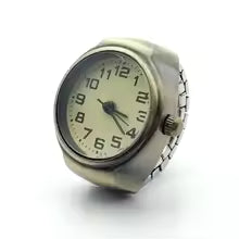 Anillo Reloj De Cuarzo Punk