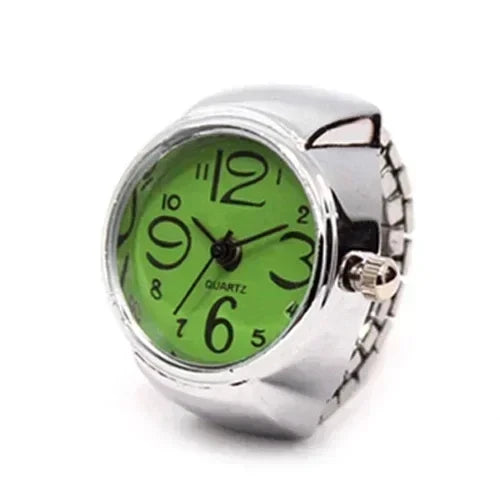 Anillo Reloj De Cuarzo Punk