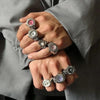 Anillo Reloj De Cuarzo Punk