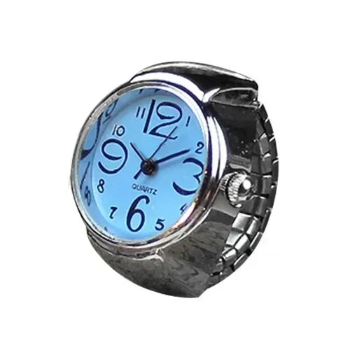 Anillo Reloj De Cuarzo Punk