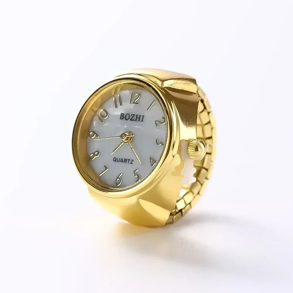 Anillo Reloj De Cuarzo Punk