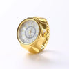 Anillo Reloj De Cuarzo Punk
