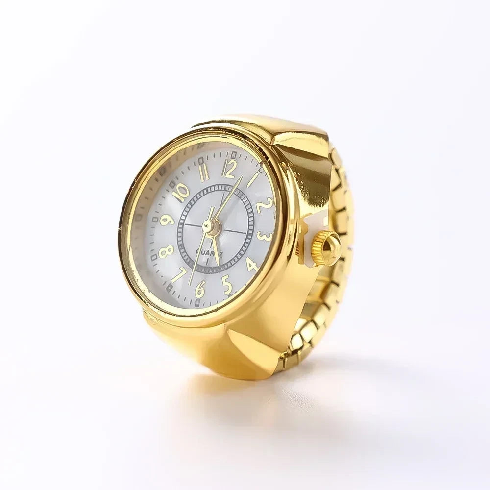 Anillo Reloj De Cuarzo Punk