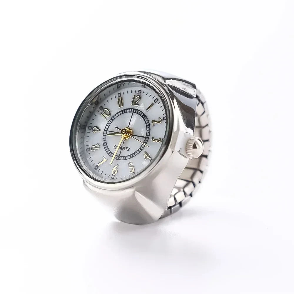 Anillo Reloj De Cuarzo Punk