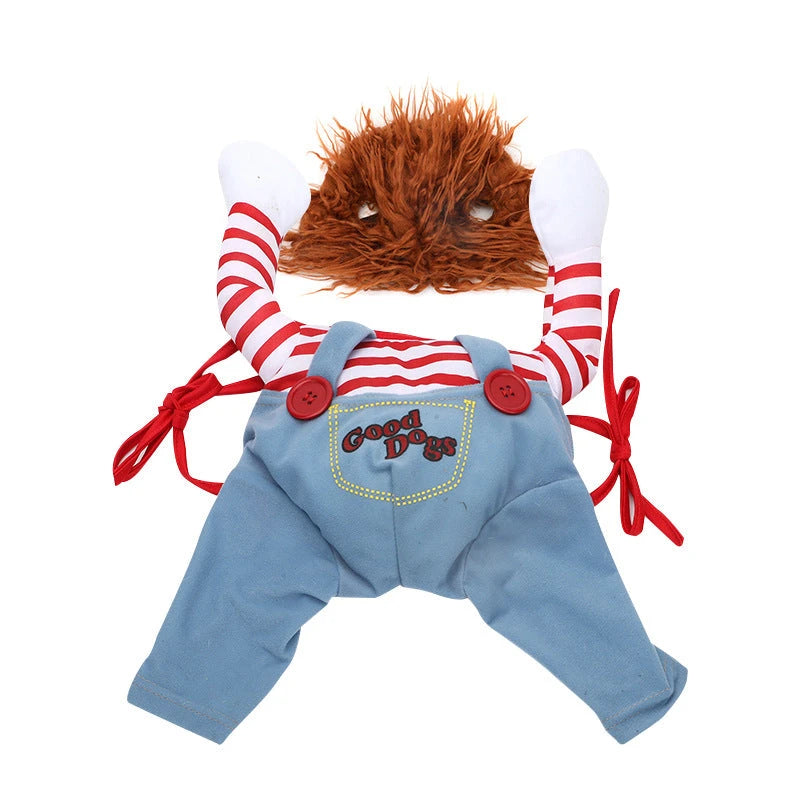 Conjunto de Disfraz Navideño para Perros