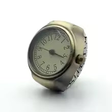 Anillo Reloj De Cuarzo Punk