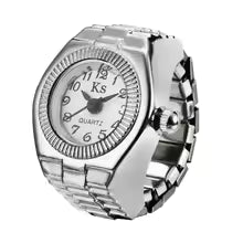Anillo Reloj De Cuarzo Punk