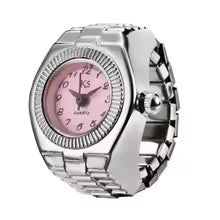 Anillo Reloj De Cuarzo Punk