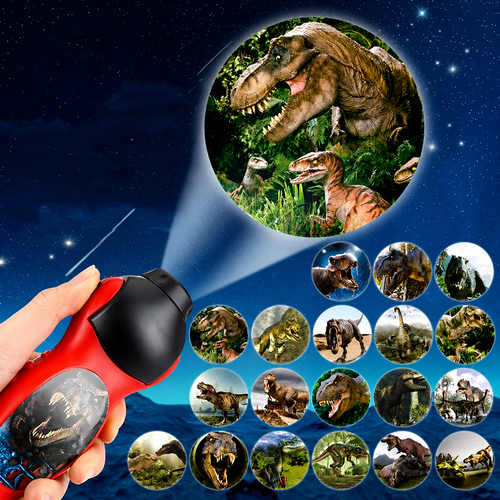 Linterna Proyector Dinosauiros