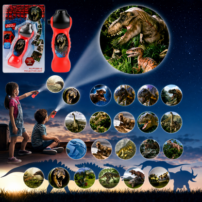 Linterna Proyector Dinosauiros